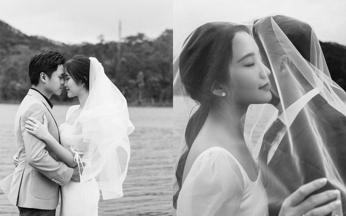 Thiệp cưới của Phan Thành và Primmy Trương đẹp long lanh