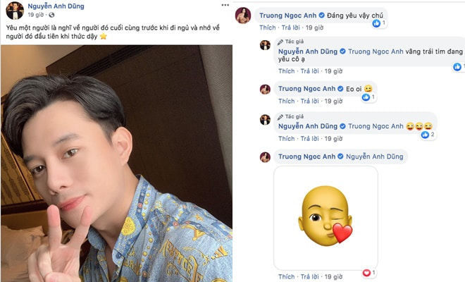 Trương Ngọc Ánh và diễn viên Anh Dũng cùng nhau đi sự kiện