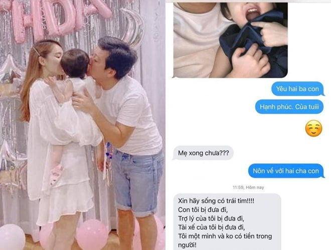 Trường Giang vô tình để lộ ảnh con gái vì than bà xã giữ hết tiền