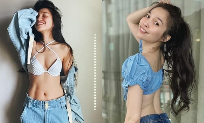 Hiền Thục vẫn tự tin diện áo hở chân ngực cực táo bạo