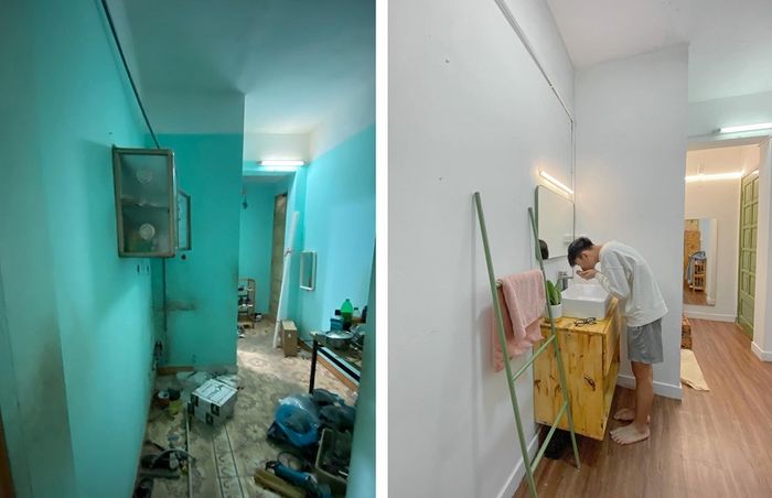 Chàng sinh viên cải tạo không gian chung cư với chi phí 20 triệu
