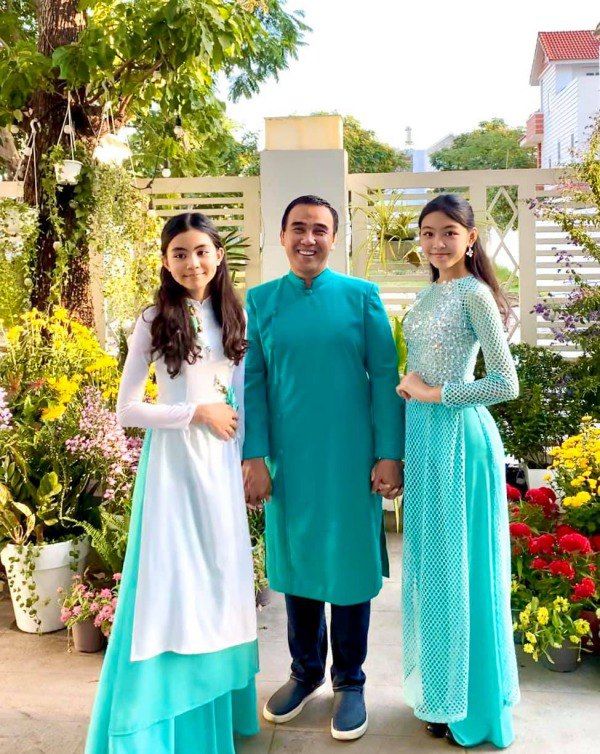 Con gái út nhà MC Quyền Linh cao 1m69 khi mới 12 tuổi