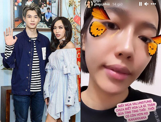 Diệu Nhi khoe quà Valentine 2021