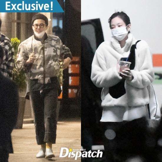 G-Dragon và Jennie hẹn hò hơn 1 năm bị Dispatch khui