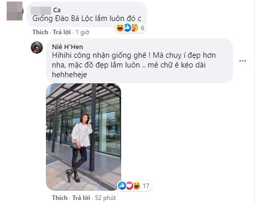 H'Hen Niê khẳng định không thể đẹp bằng Đào Bá Lộc