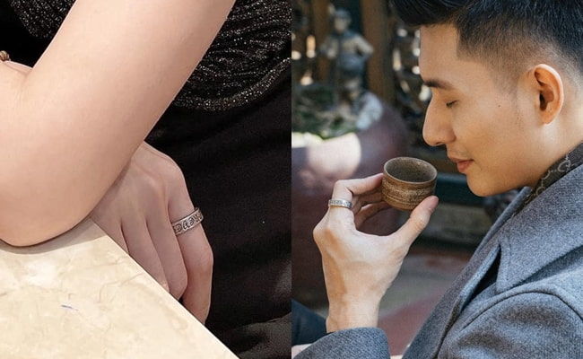 Lệ Quyên và Lâm Bảo Châu cùng đeo nhẫn giống nhau