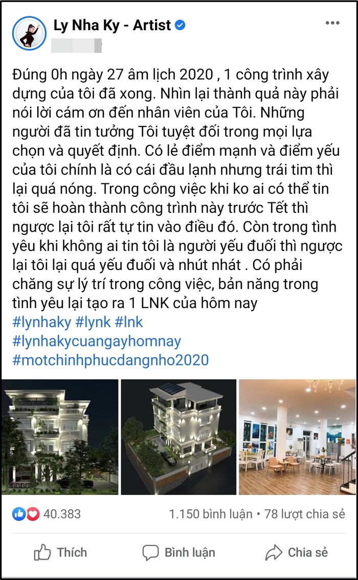 Lý Nhã Kỳ tậu biệt thự mới 50 tỷ đồng