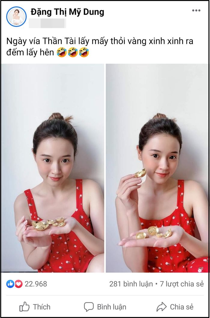 MC Trần Anh Huy tặng vàng và thả thính Midu