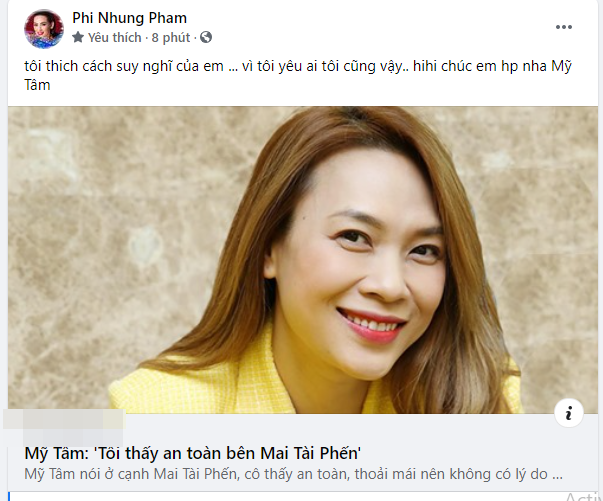 Sao Việt chúc mừng chuyện tình Mỹ Tâm - Mai Tài Phến