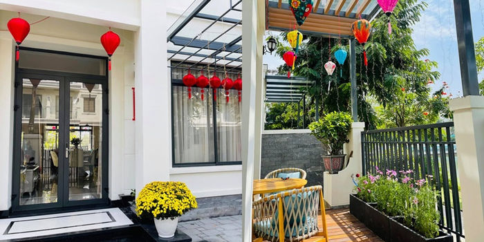 Sao Việt trang hoàng nhà cửa đón Tết 2021