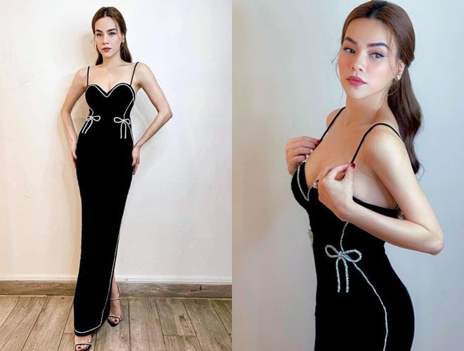 Sau 2 tháng sinh nở, Hà Hồ liên tục diện trang phục khoe dáng đỉnh cao