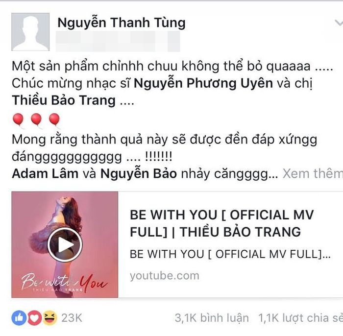 Sơn Tùng và Thiều Bảo Trâm nghi vấn quay lại?