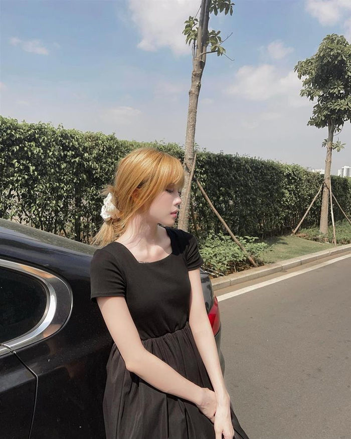 Thiều Bảo Trâm lộ body xơ xác sau ồn ào trà xanh
