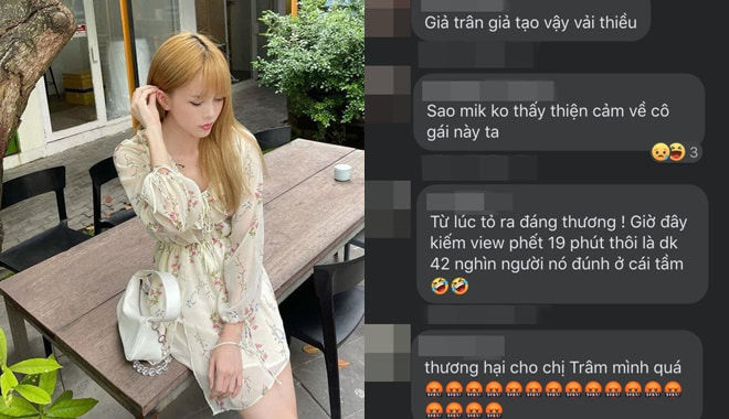 Thiều Bảo Trâm lộ body xơ xác sau ồn ào trà xanh