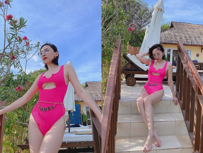 Tóc Tiên tung ảnh mặc bikini 12 năm trước