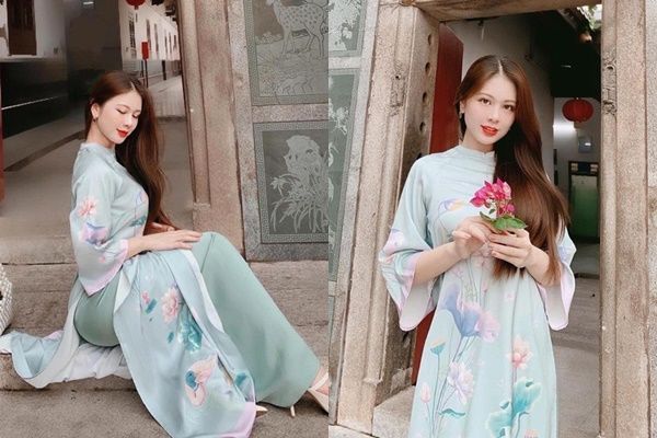 Trang Lou cùng dàn gái xinh rủ nhau “bật mood” dịu dàng với áo dài