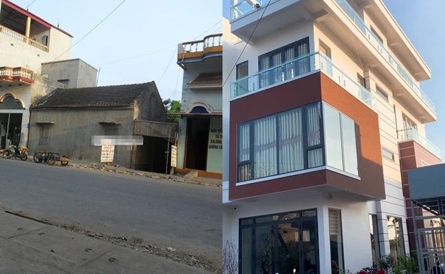 Vũ Khắc Tiệp xây nhà 4 tầng khang trang ở quê cho bố mẹ