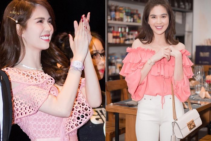 BST đồng hồ hiệu của Ngọc Trinh