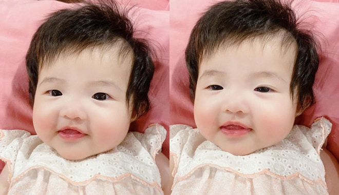 Con gái Đông Nhi đã có báu vật ngoại hình khiến bố mẹ mủi lòng