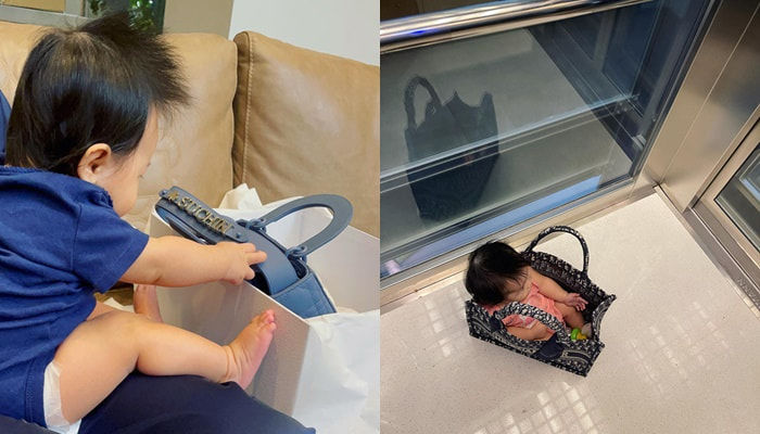 Con gái Cường Đô La đi dạo bằng siêu xe