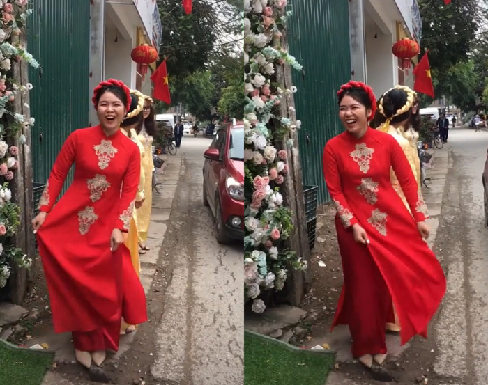 Cô dâu U30 nhảy nhót sung sướng vì lấy được chồng