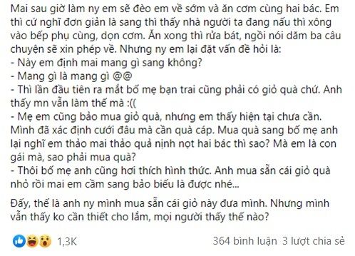 Chia tay vì không chịu mua quà khi ra mắt gia đình bạn trai
