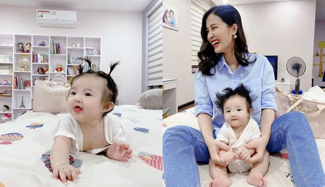 Con gái Đông Nhi liên tục bị mẹ dìm hàng nhưng ảnh nào cũng nghìn like