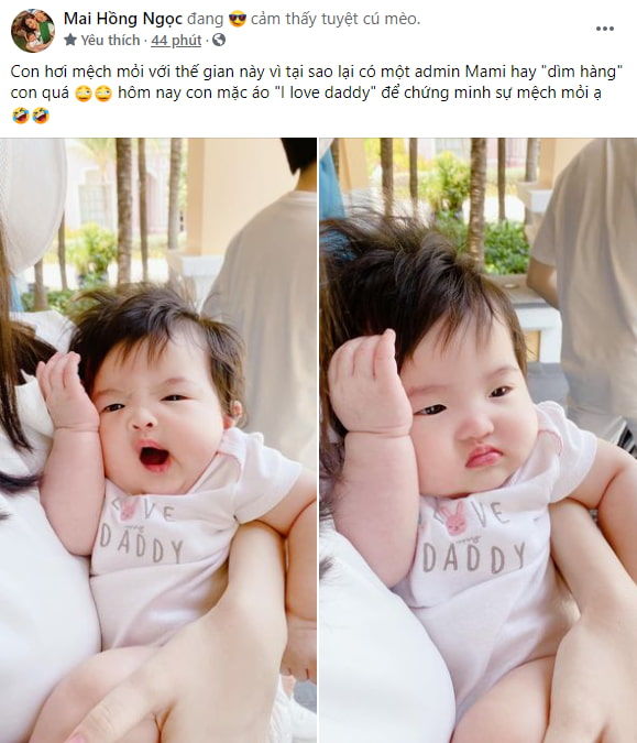Con gái Đông Nhi liên tục bị mẹ dìm hàng nhưng ảnh nào cũng nghìn like