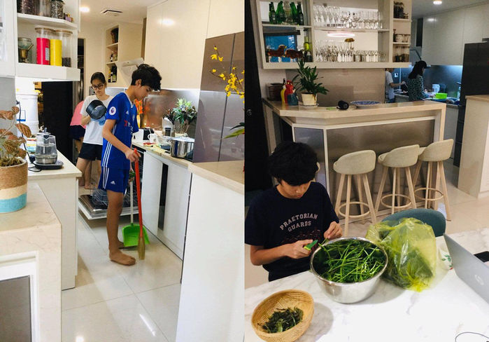 Ghini: Con trai riêng của diễn viên Huy Khánh
