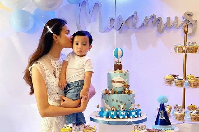 Maximus: Hình ảnh con trai 2 tuổi của Phạm Hương