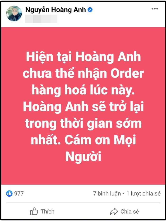 Cuộc sống của diễn viên Hoàng Anh sau khi ly hôn
