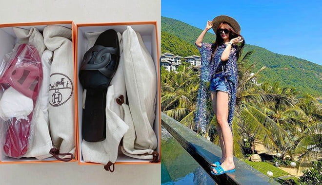 Những đôi dép mang ở nhà của sao Việt