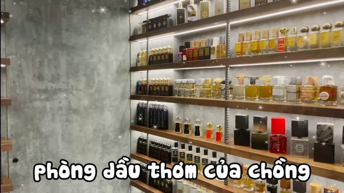 Căn phòng nước hoa của Trấn Thành