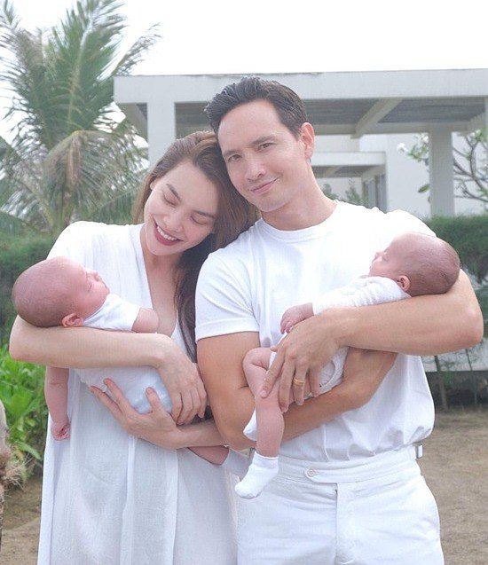 Hồ Ngọc Hà công khai cân nặng, chiều cao của hai con sinh đôi