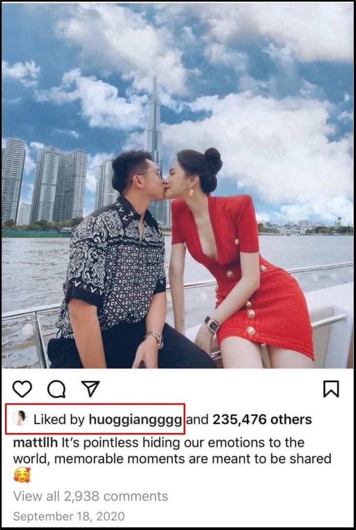 Hương Giang - Matt Liu bị soi không còn tương tác trên MXH