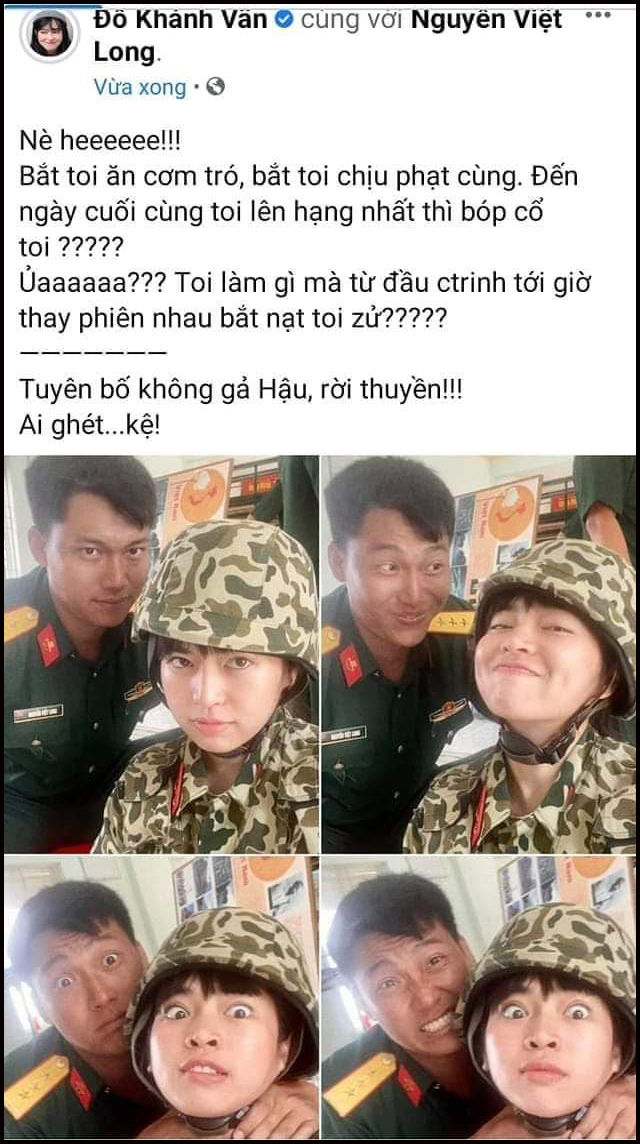 Khánh Vân vô tình để lộ hint tình cảm của Mũi trưởng Long - Hậu Hoàng
