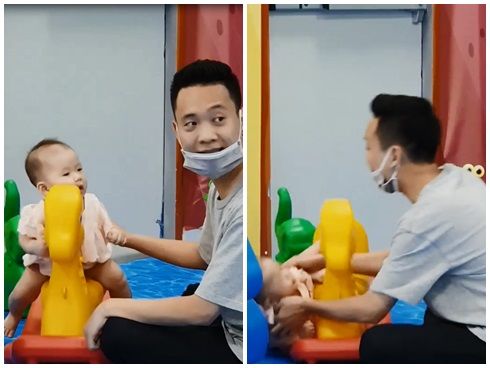 Kiểu chăm con trời ơi của các ông bố Vbiz: BigDaddy bị vợ cảnh cáo