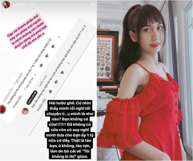 Mỹ nhân chuyển giới bị chê “đàn ông”: Lynk Lee đáp cực gắt