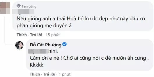 Cát Phượng đáp khéo khi netizen bình phẩm kém duyên về chồng cũ