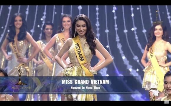 Ngọc Thảo dừng chân top 20 Miss Grand International