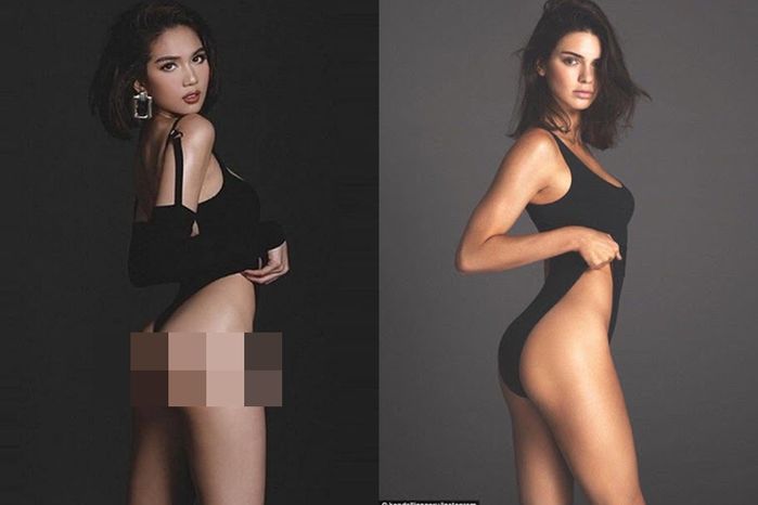 Ngọc Trinh học hỏi phong cách thời trang của Kendall - Kylie Jenner
