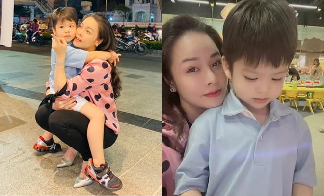 Nhật Kim Anh đưa con trai đi mua sắm sau 2 năm xa cách