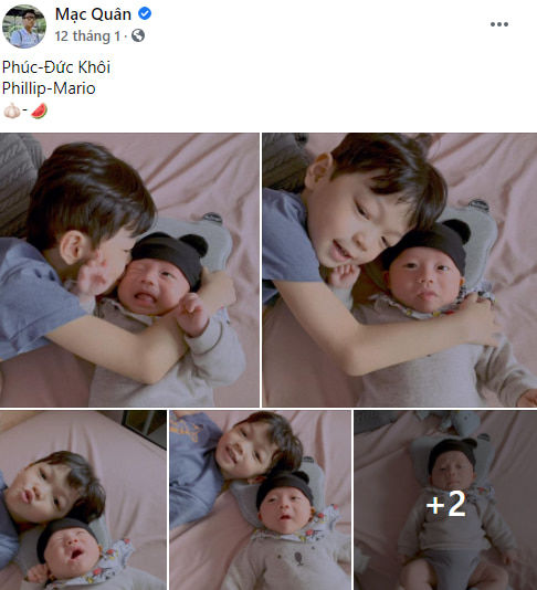Ngắm nhìn 2 nhóc tì của Mạc Hồng Quân và Kỳ Hân