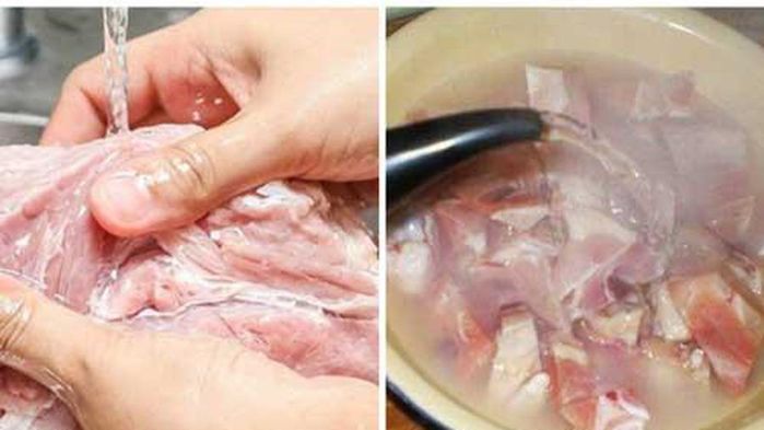 Những sai lầm khi rửa thịt cần thay đổi