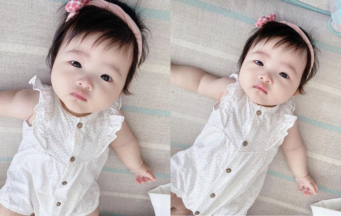 Con gái Đông Nhi đã có báu vật ngoại hình khiến bố mẹ mủi lòng