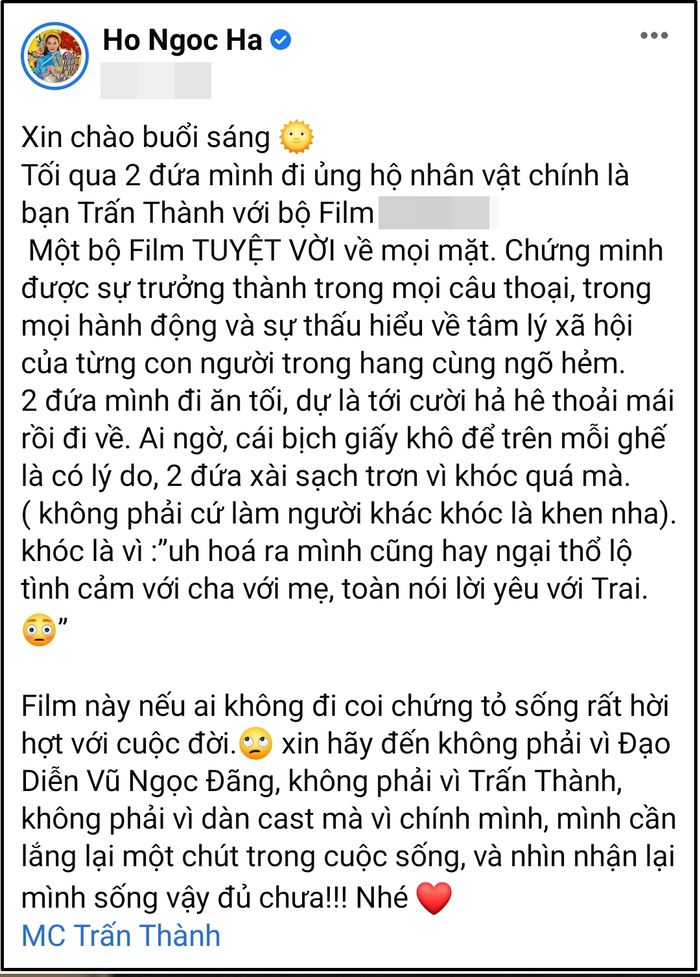 Sao Việt bị phản ứng khi review phim