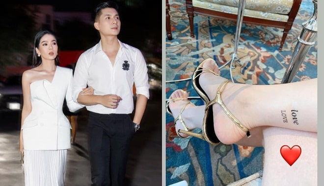 Sao Việt xăm hình thể hiện tình yêu với nửa kia