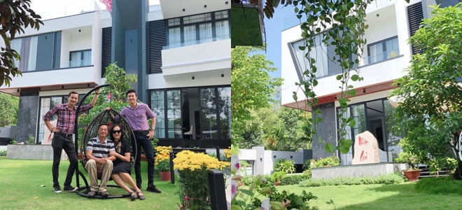 Sao Việt xây nhà báo hiếu bố mẹ
