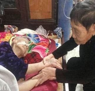 Tình chị em giữa cụ ông 100 tuổi và cụ bà 103 tuổi