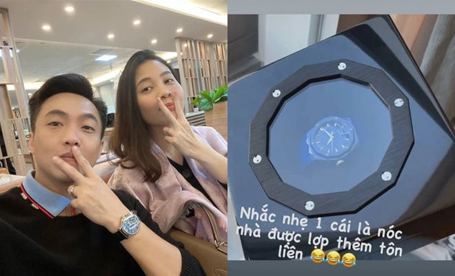 Sướng như Đàm Thu Trang: Vừa nhắc nhẹ 8/3 chồng đã tặng quà siêu xịn